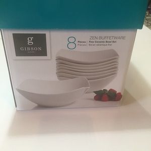 8 piece Fine Ceramic Bowl Set